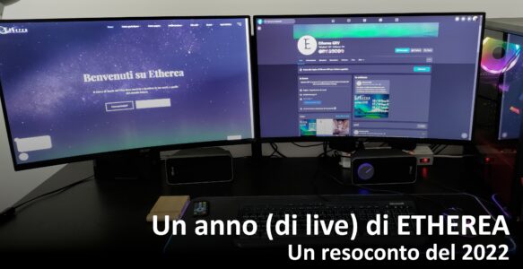 Un anno (di live) di Etherea – Resoconto del 2022