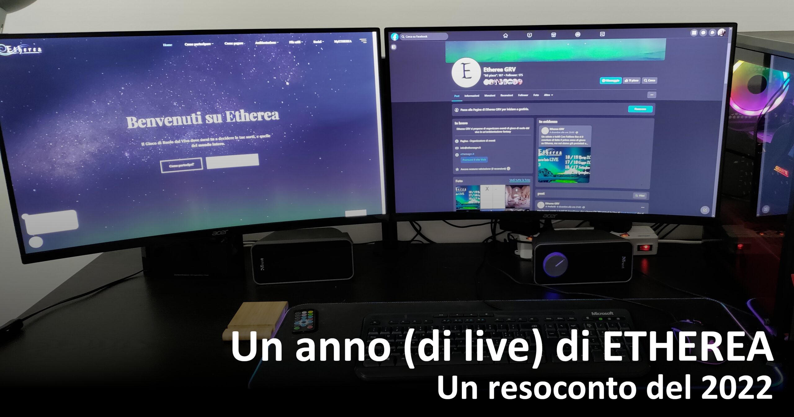 Un anno (di live) di Etherea – Resoconto del 2022